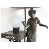 Image 3 : Figural Metal Lamp, "Souffleuse"
