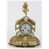 Image 1 : French Gilt Metal Clock