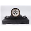 Image 1 : 19th Century Black Marble Mantel Clock