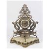 Image 1 : :A "Persanne" Silvered & Gilt Bronze Mantel Clock