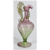 Image 1 : Venetian Gilt Pink & Green Glass Dragon Ewer