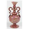 Image 1 : Venetian Aventurine & Pink Case Glass Vase