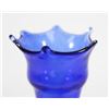 Image 2 : Venetian Gilt Cobalt Blue Glass Vase