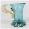 Image 3 : 2 Venetian Gilt Colored Glass Dragon Mugs