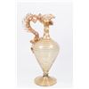 Image 1 : Venetian Swirl Aventurine Glass Dragon Ewer