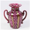 Image 1 : Small Venetian Gilt Millefiori Glass Vase