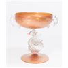 Image 2 : Small Venetian Aventurine Glass Dolphin Coupe