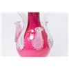 Image 2 : Small Venetian Cranberry Case Glass Bud Vase