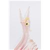 Image 2 : Venetian Gilt Pink Exotic Bird Bud Vase