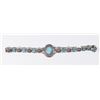 Image 1 : Silver & Niello with Turquoise Necklace