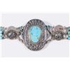 Image 2 : Silver & Niello with Turquoise Necklace