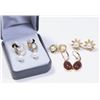 Image 1 : :4-14K Gold Pairs of Earrings