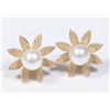 Image 4 : :4-14K Gold Pairs of Earrings