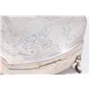 Image 2 : Asian Silver Footed Box with Etched Dragon on Lid
