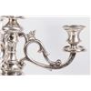 Image 2 : 19th Century Austrian Silver 3-Arm Candelabrum