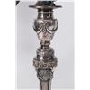 Image 4 : Pair Sheraton Style 3-Arm Silverplated Candelabra