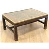 Image 1 : Brass Mounted Coffee Table with Pictorial Top