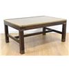 Image 2 : Brass Mounted Coffee Table with Pictorial Top
