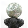 Image 4 : Bronze Atlas Figure Holding Ball