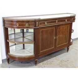 19th Century French Marble Top Sideboard