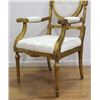 Image 3 : :12 Neoclassic Style Giltwood Dining Chairs