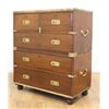 Image 1 : :Mahogany 2-Part Campaign Chest