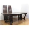 Image 2 : Victorian Round Walnut Dining Room Table