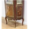 Image 2 : Demilune French Curio Cabinet