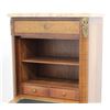 Image 4 : French Walnut Marble Top Abatant Drop-Front Desk