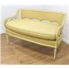 Image 2 : Pair Mid-Century Cane Back Loveseats