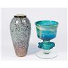Image 1 : 2 Modern Art Glass Pieces