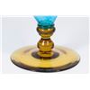 Image 2 : Steuben Blue & Amber Fan Vase
