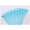 Image 3 : Steuben Blue & Amber Fan Vase