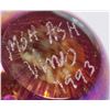 Image 9 : Lot of 14 Glass Blown & Etched Paperweights