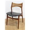 Image 2 : 4 Danish Modern Teak Side Chairs