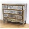 Image 1 : Mirrored 3-Drawer Commode