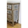 Image 5 : Mirrored 3-Drawer Commode