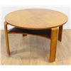 Image 1 : :Post Modern 50s Maple 2-Tier Coffee Table