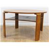 Image 2 : :Post Modern 50s Maple 2-Tier Coffee Table