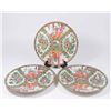 Image 1 : 3 Antique Rose Medallion Plates