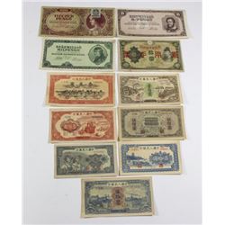 Group Lot 11 Asian & Other Paper Currency