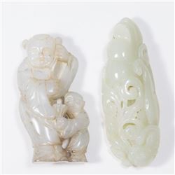 2 Jade Carvings