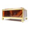 Image 3 : Continental Gilt Metal & Agate Box