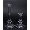 Image 2 : 2 Prs Val St. Lambert French Crystal Candlesticks