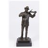 Image 1 : :Contemporary Bronze Figure of Violinist