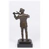 Image 3 : :Contemporary Bronze Figure of Violinist