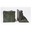 Image 4 : Pair French Metal Bookends