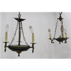 :2 Small Chandeliers