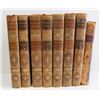 Image 1 : Set of 8 Leather Bound Books
