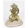 Image 1 : Danbury Skeleton Clock on Marble Base